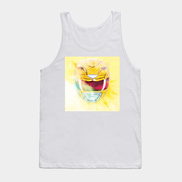 YELLOW RANGER IS THE GOAT MMPR Tank Top by TSOL Games